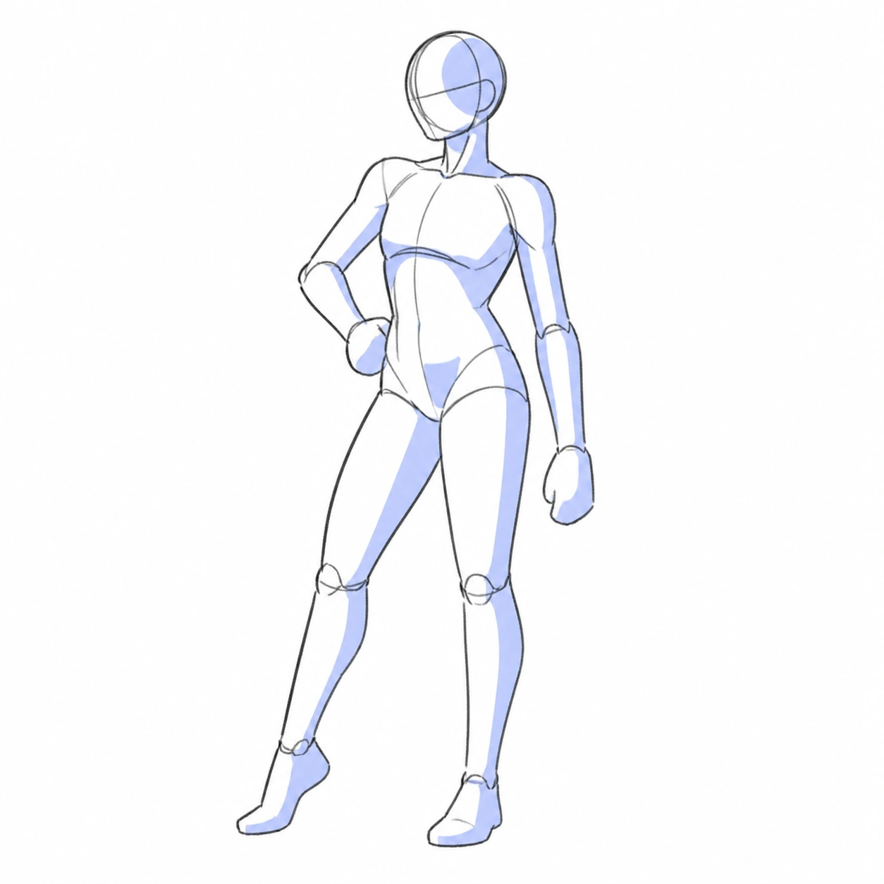 Pose 001: Contrapposto
