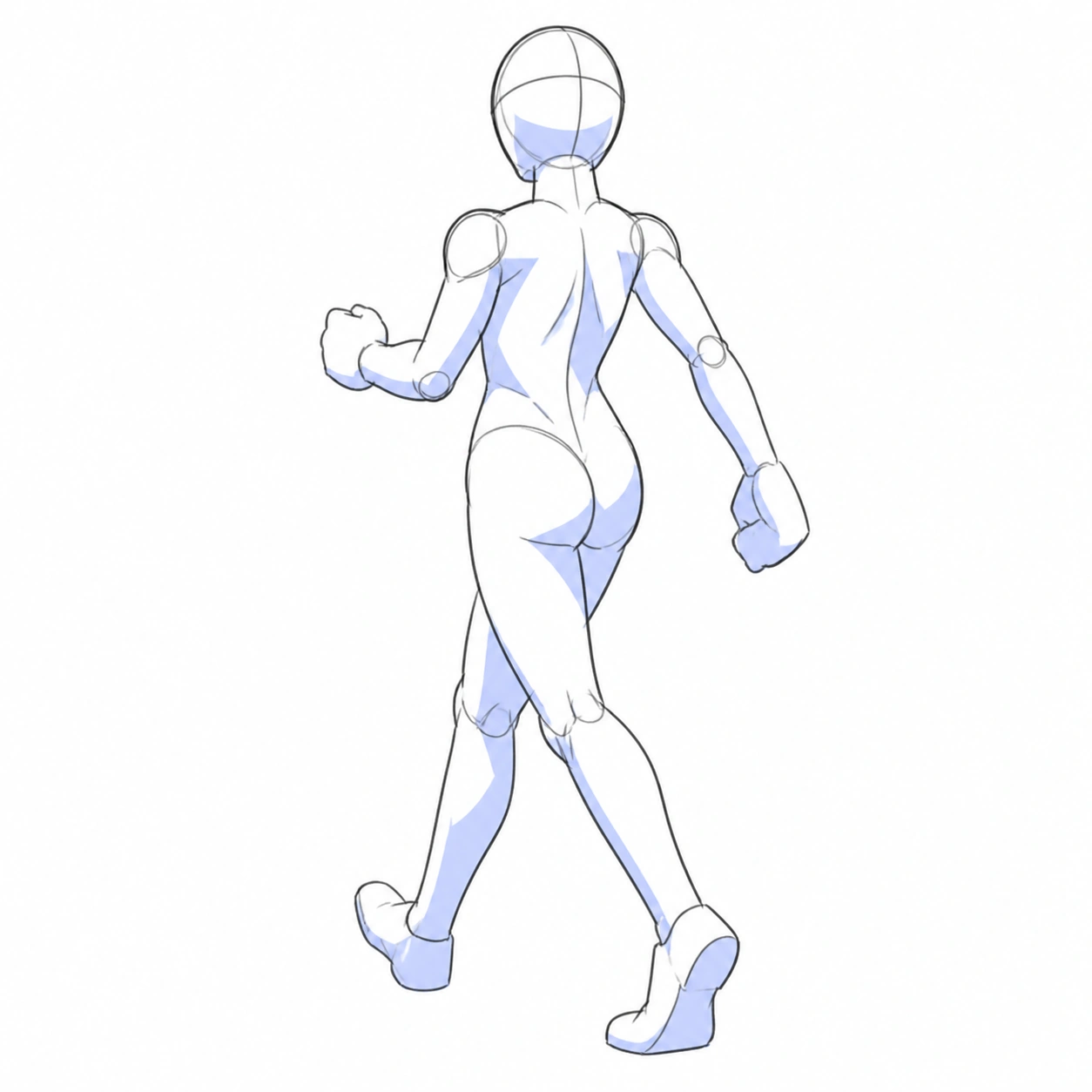 Pose 004: Caminar