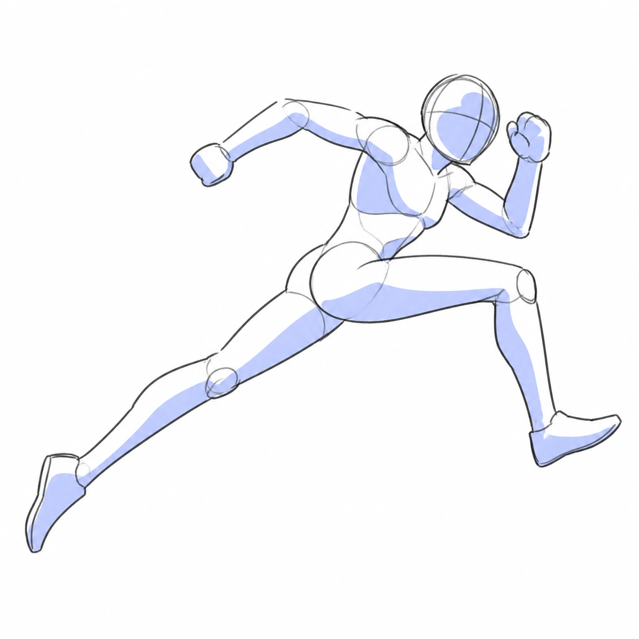Pose 006: Esprintar