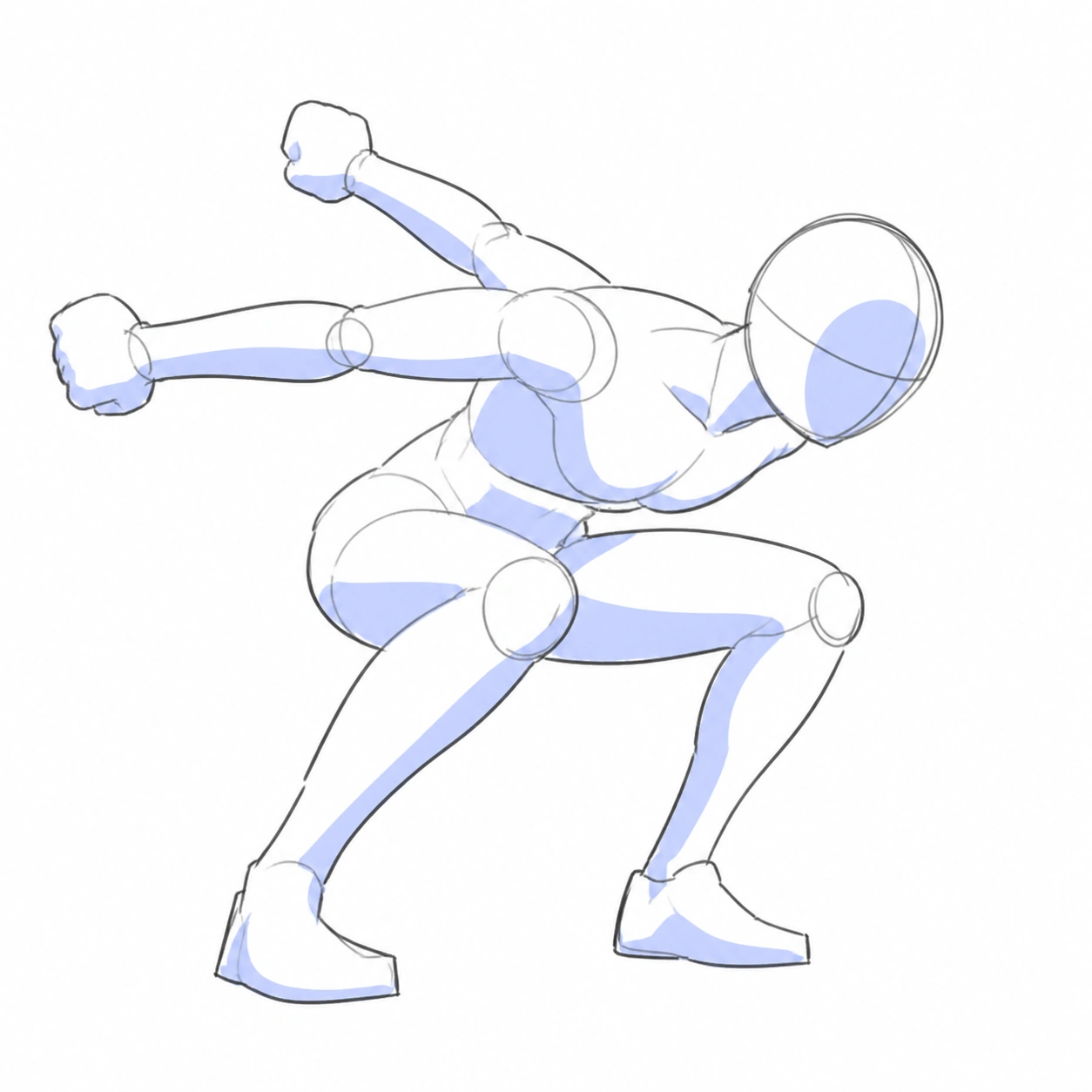 Pose 011: Aterrizaje