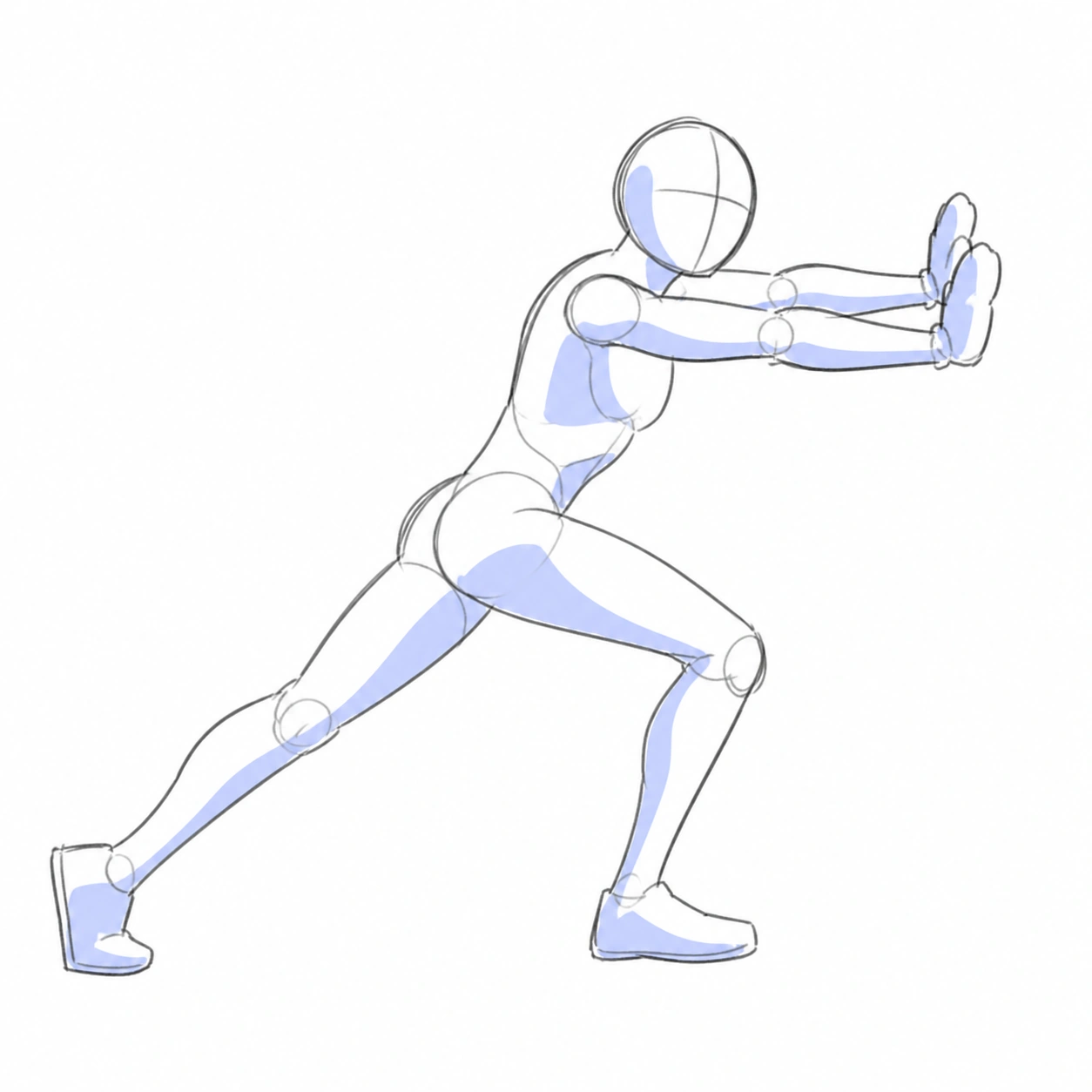 Pose 013: Empujar
