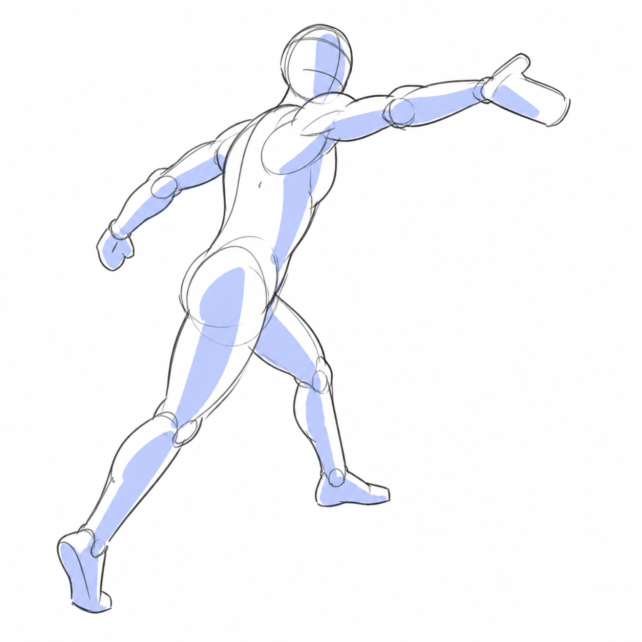 Pose 017: Lanzar