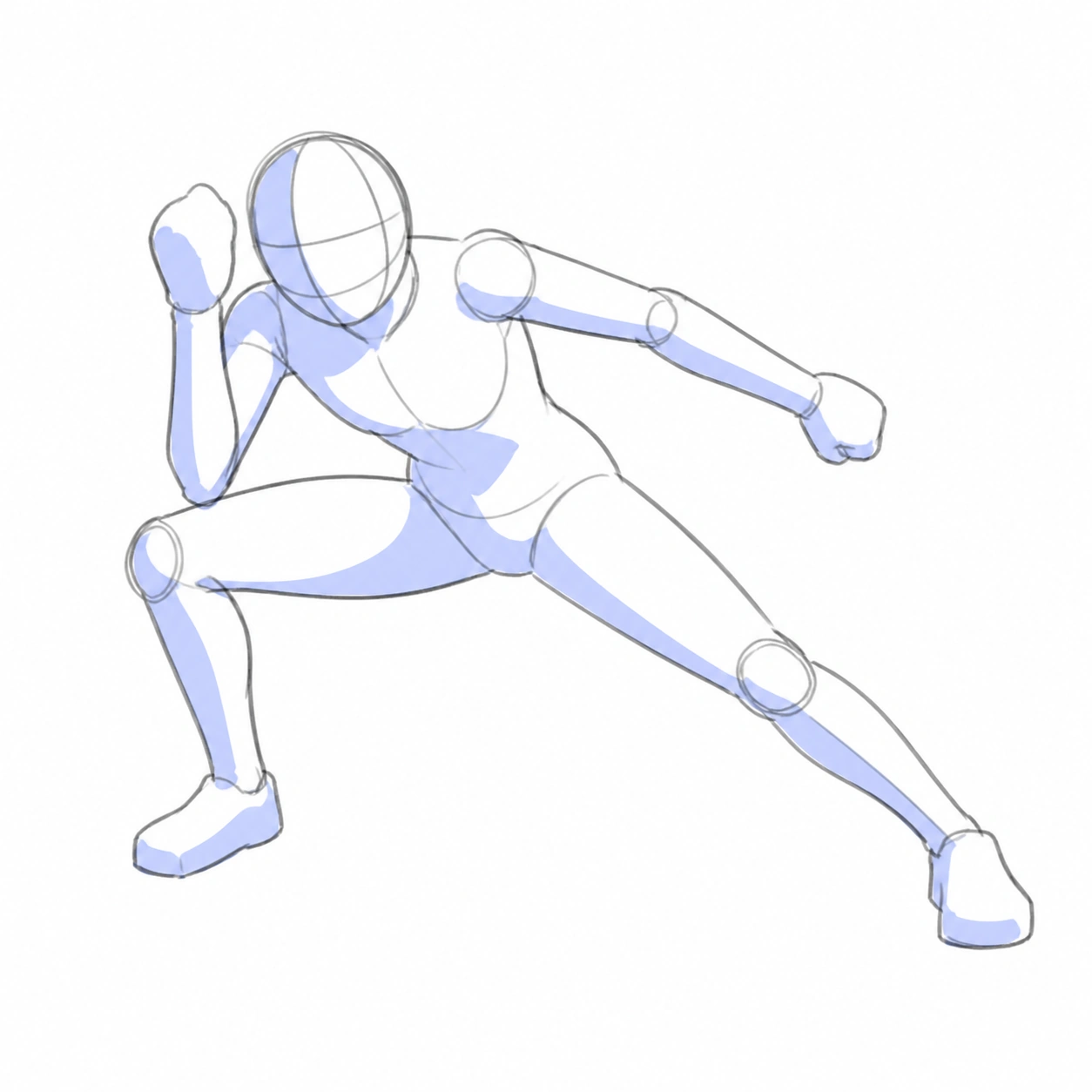 Pose 020: Esquivar