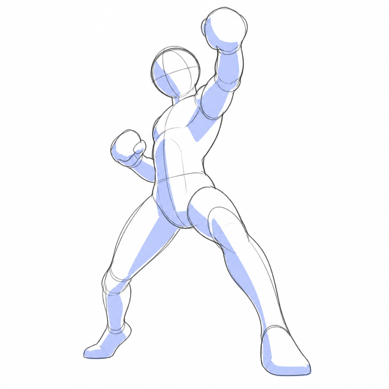 Pose 041: Golpe ascendente