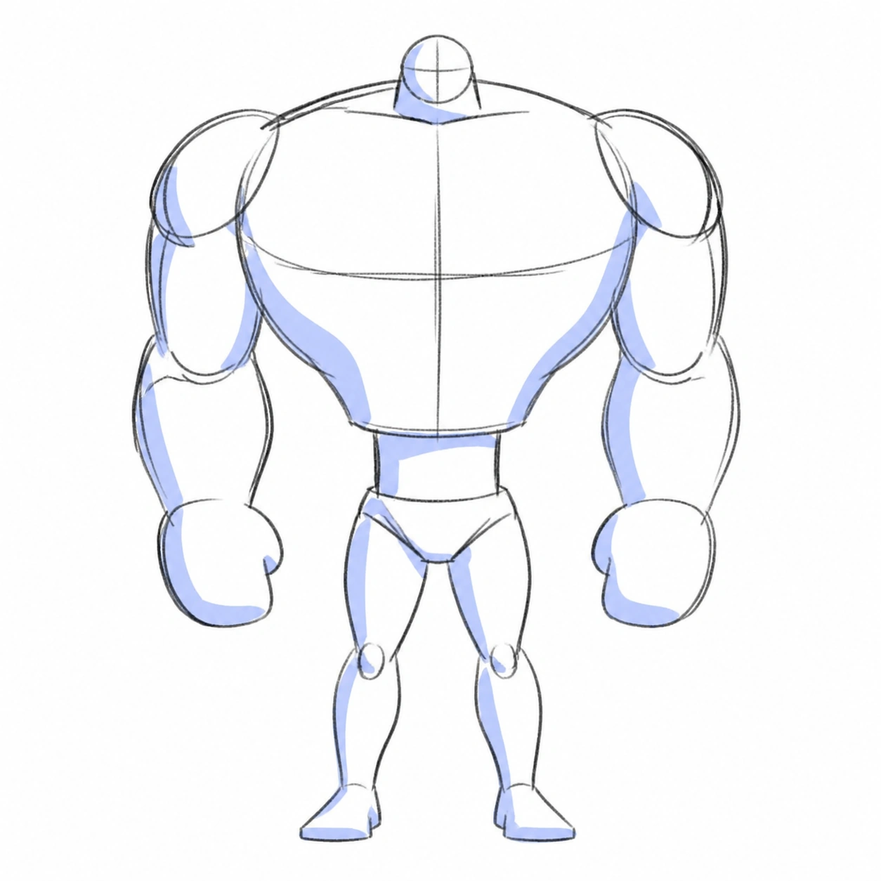 Pose 077: Body base tanque
