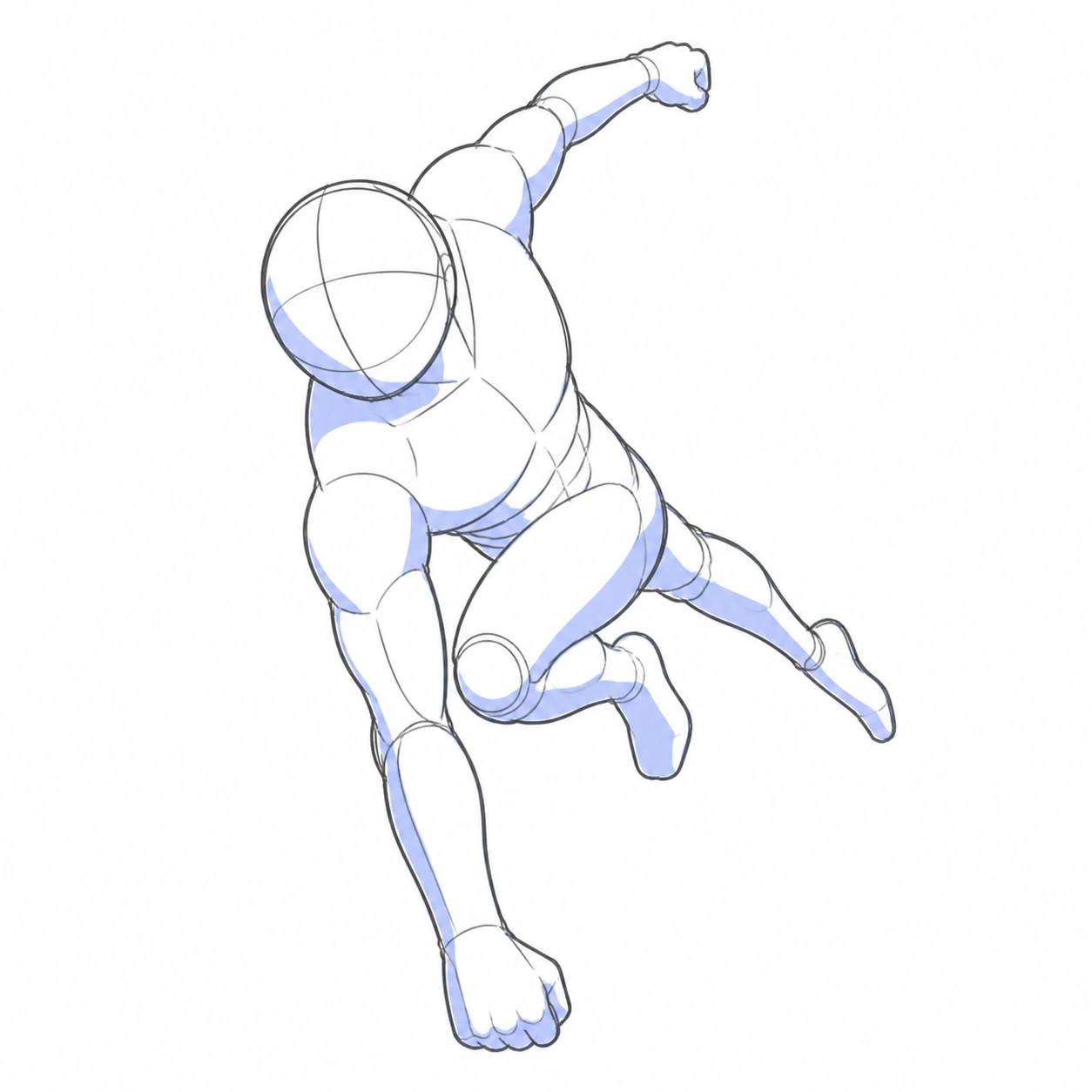 Pose 082: Puñetazo meteoro