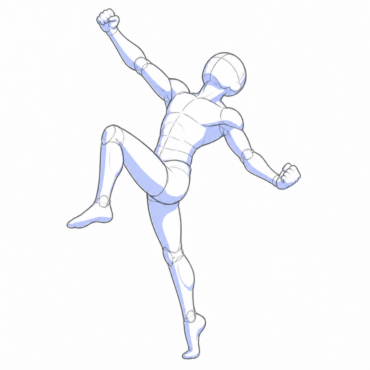 Pose 094: Triunfo desbordado