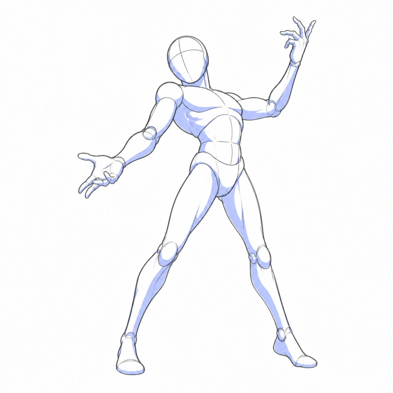 Pose 100: Entrada del villano teatral