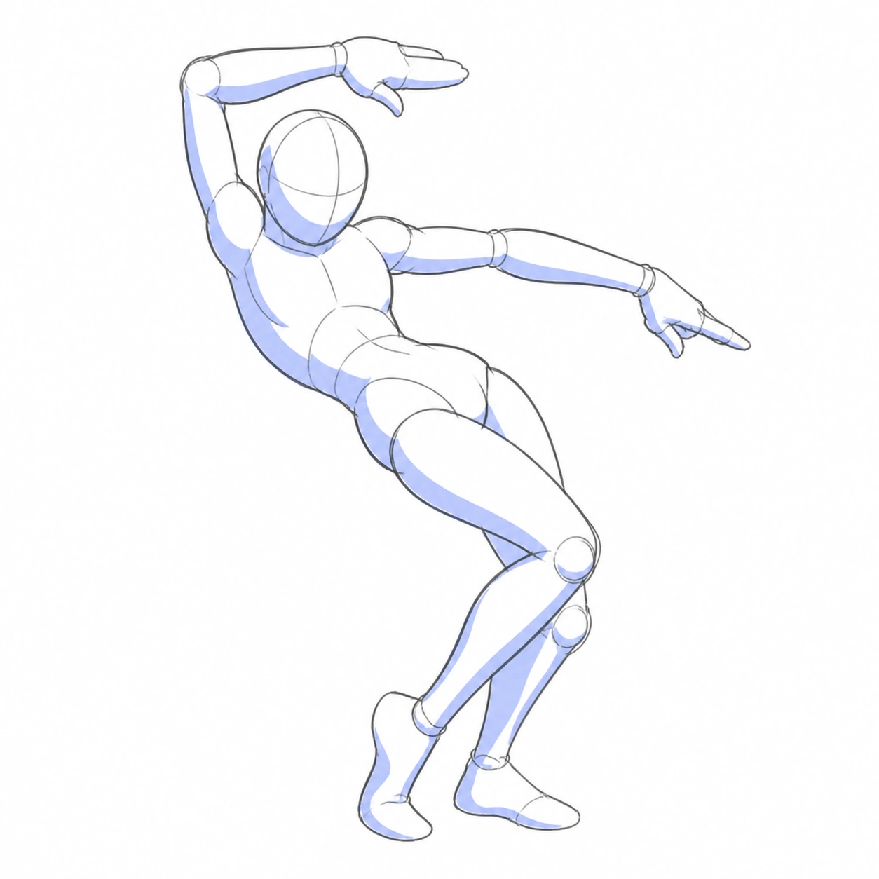 Pose 105: Esquiva del bromista elástico