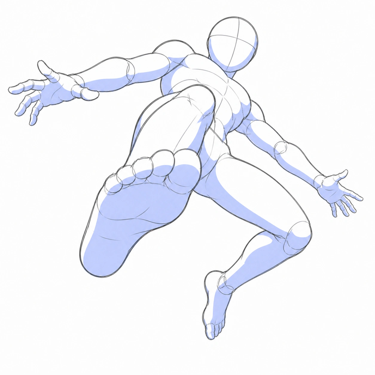 Pose 110: Salto sobre la cámara