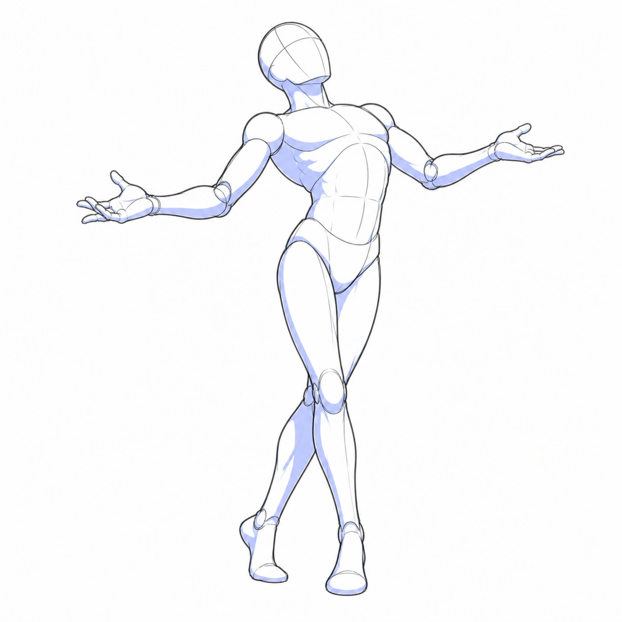 Pose 143: Recibir un elogio · arrogante