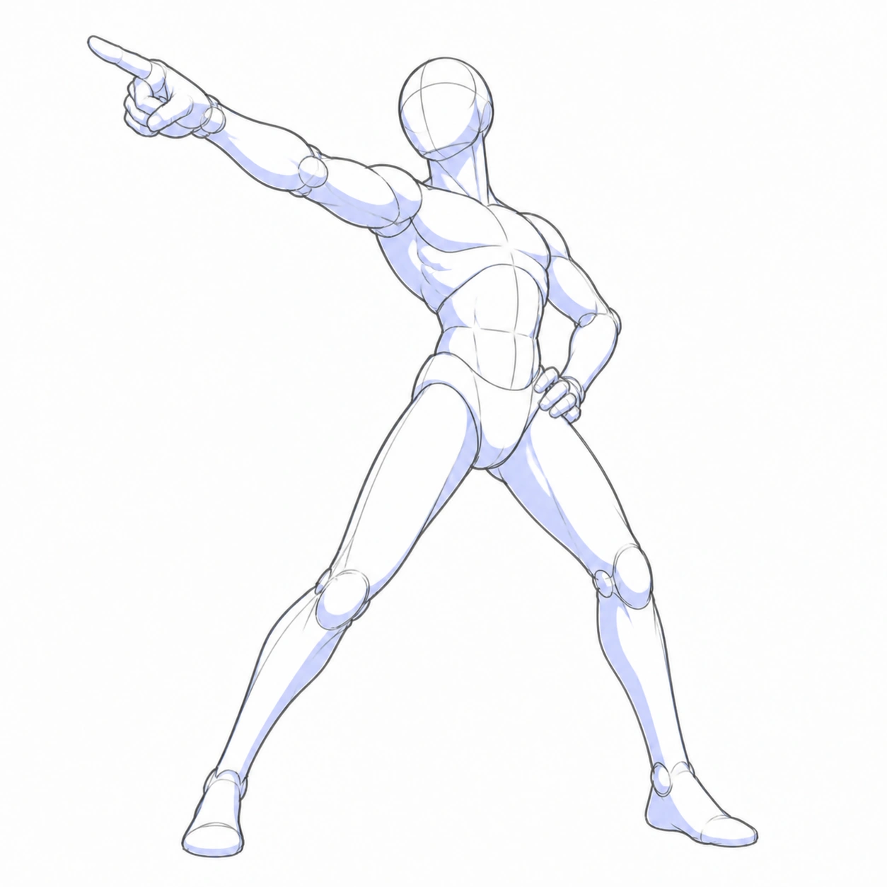 Pose 155: Interrumpir · arrogante