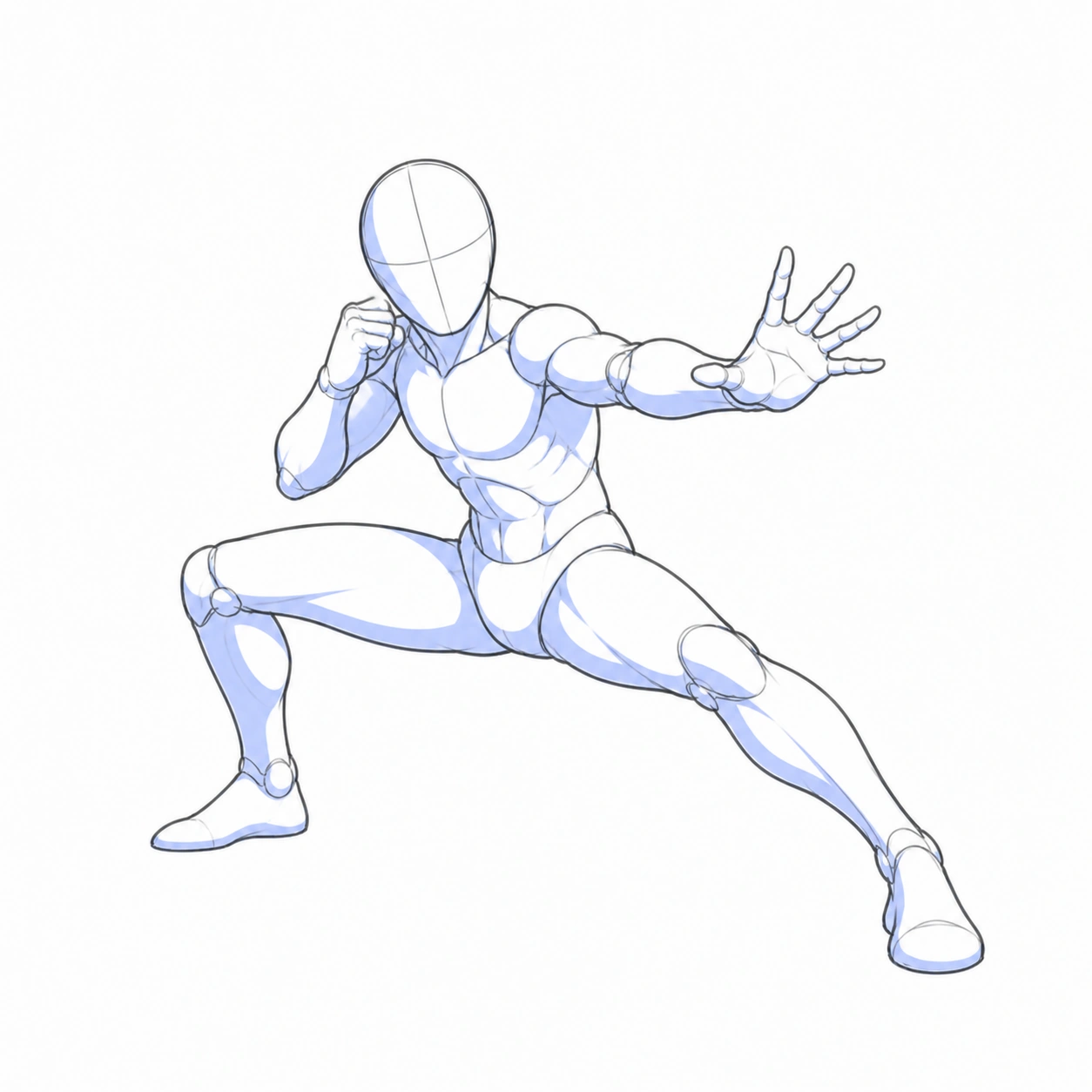 Pose 166: Guardia shōnen